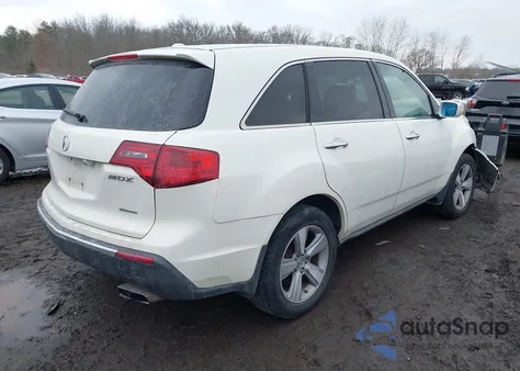 2012 Acura Mdx Technology Package из США, поврежденный, VIN 2HNYD2H39CH515333